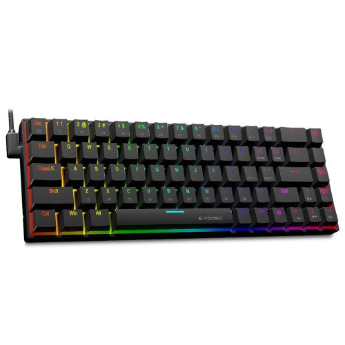 E-Yooso Z686 (White) | Wired Gaming Keyboard| Red Switch