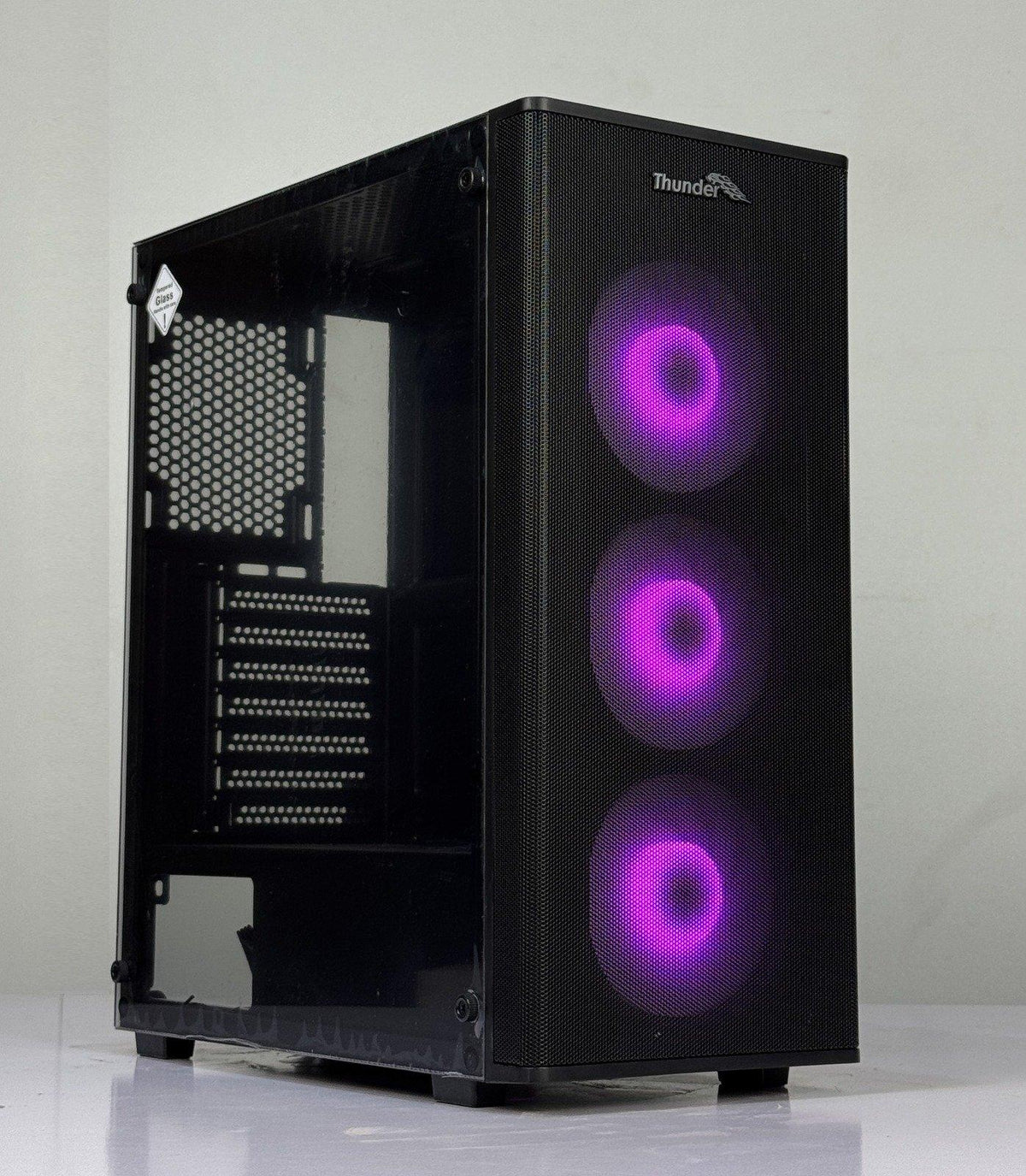 Thunder Talon PC Case with 3x ARGB Fans front Mesh