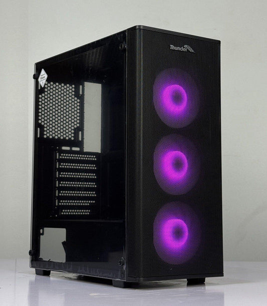 Thunder Talon PC Case with 3x ARGB Fans front Mesh