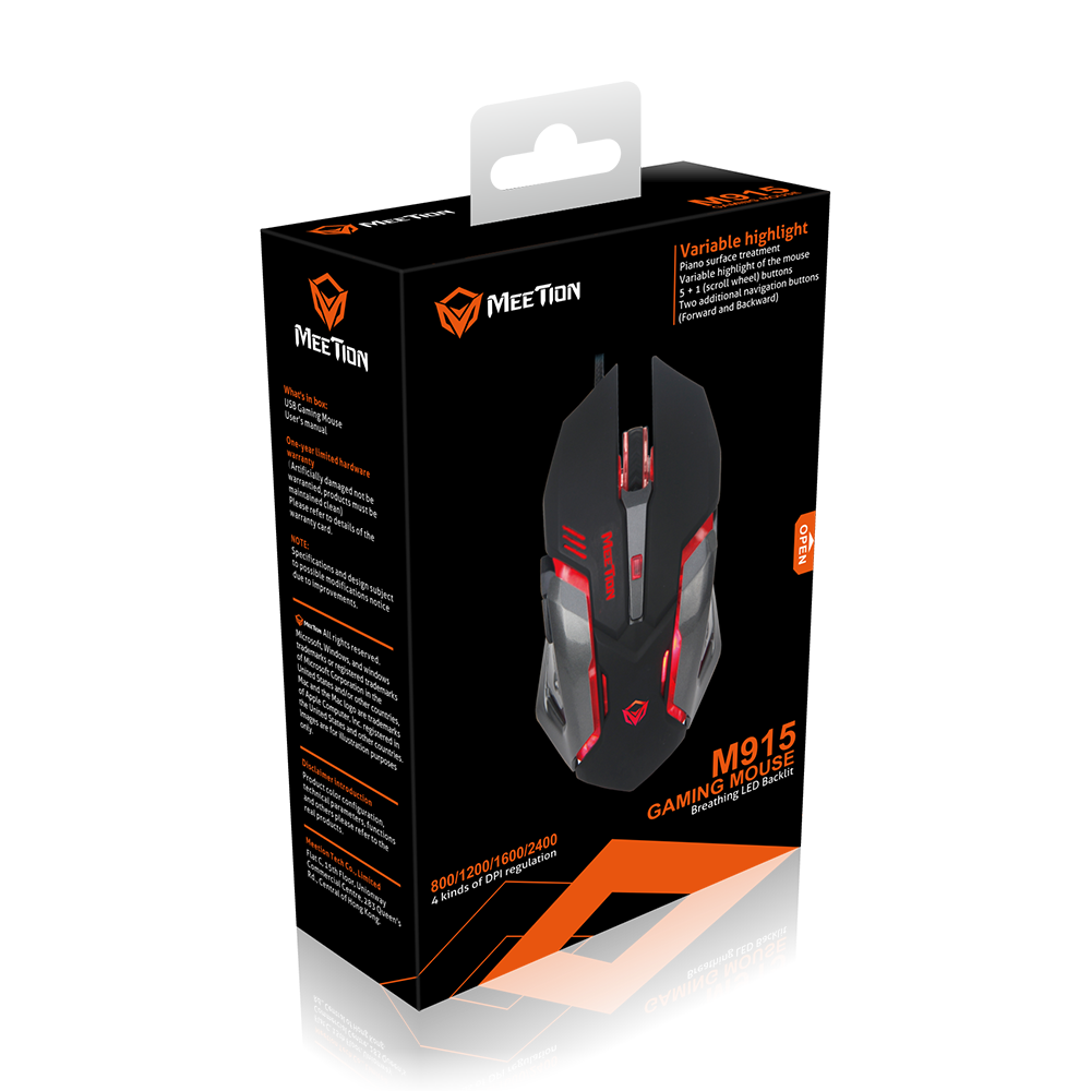 Buy Meetion M915 6D Gaming Mouse | Gaming King in Pakistan