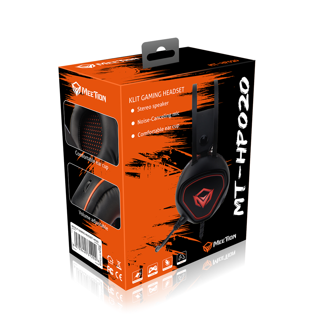 Meetion HP020 Backlit Gaming Headset with Mic