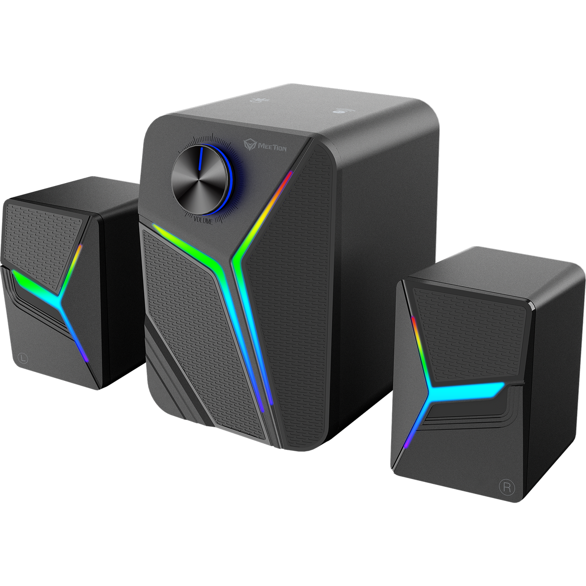 Meetion SP2111 Pro 2.1 Gaming Desktop Speaker Gaming King