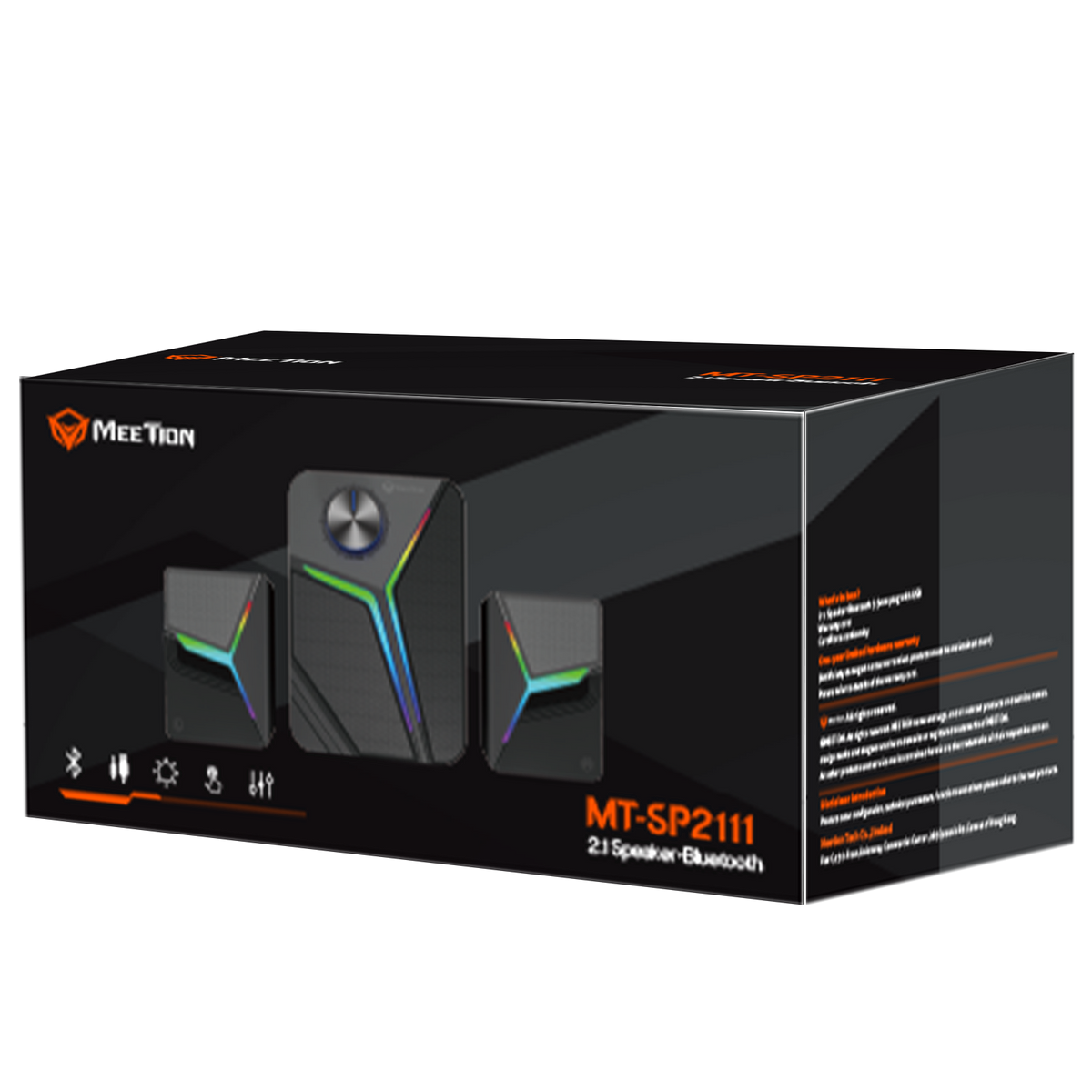Meetion SP2111 Pro 2.1 Gaming Desktop Speaker Gaming King