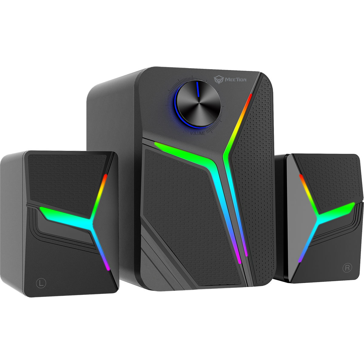 Meetion SP2111 Pro 2.1 Gaming Desktop Speaker Gaming King