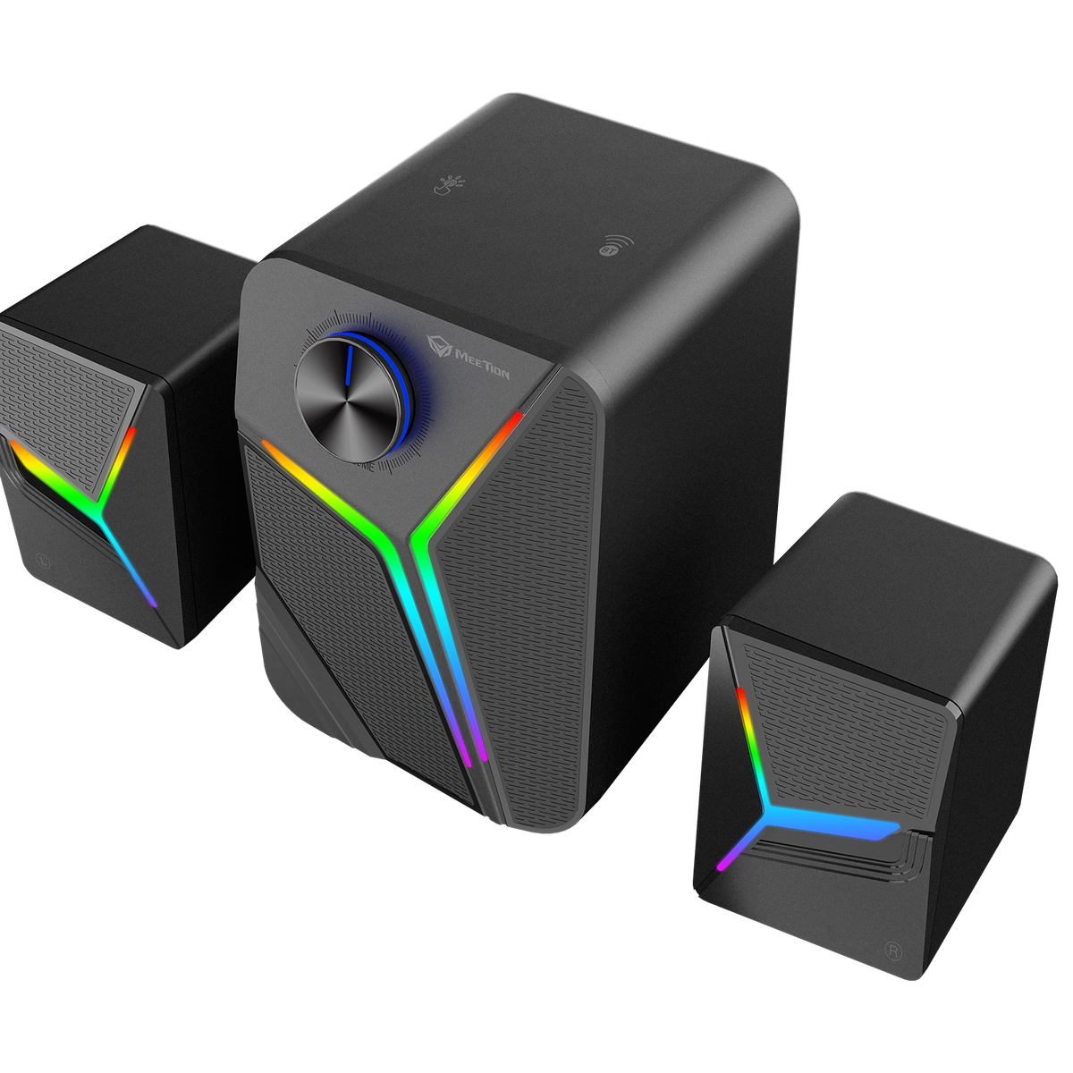Meetion SP2111 Pro 2.1 Gaming Desktop Speaker Gaming King