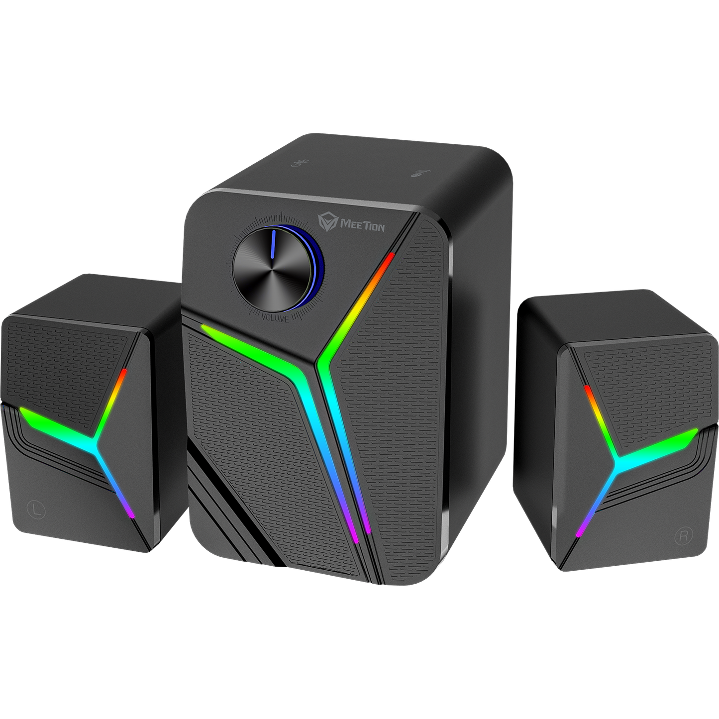 Meetion SP2111 Pro 2.1 Gaming Desktop Speaker Gaming King