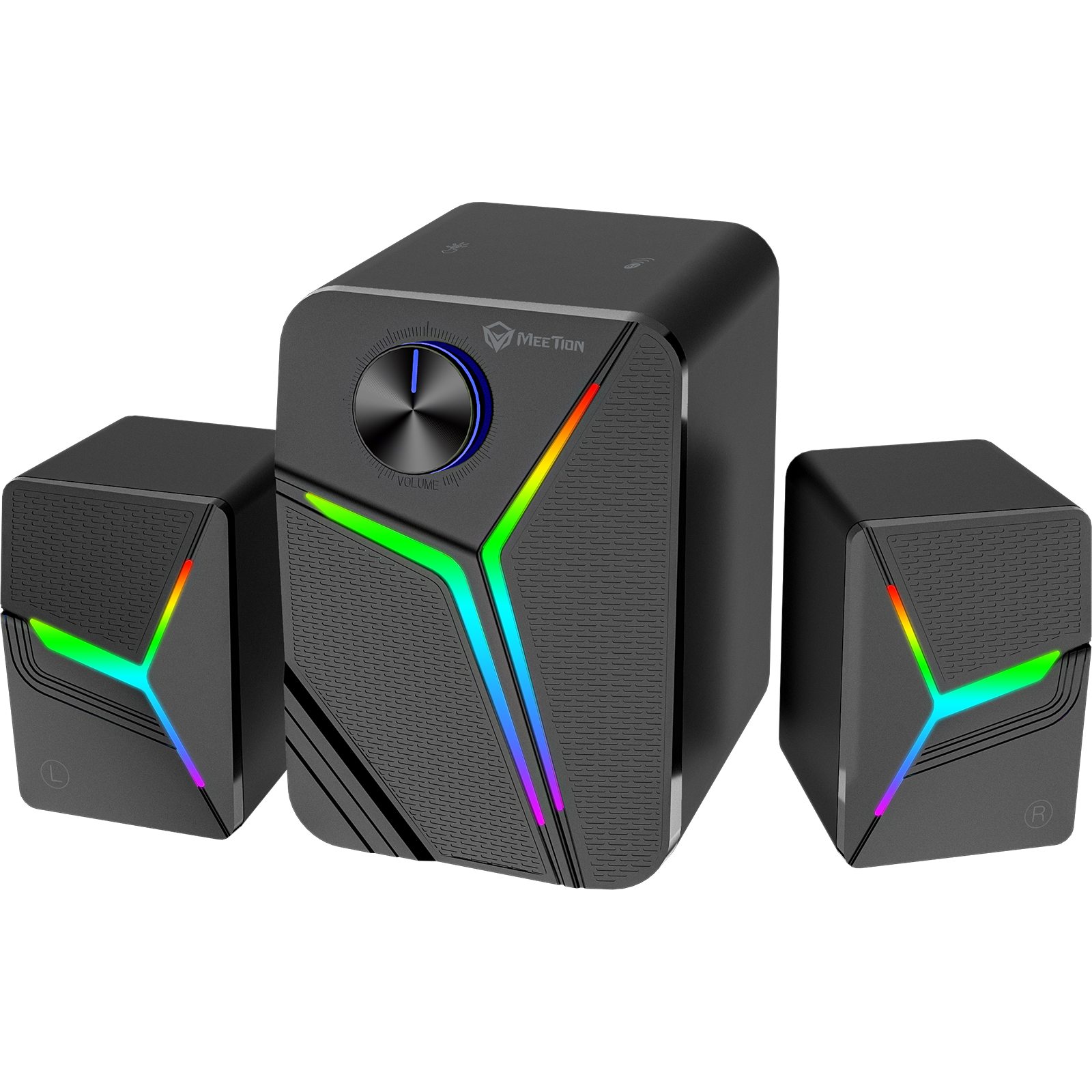 Meetion SP2111 Pro 2.1 Gaming Desktop Speaker Gaming King