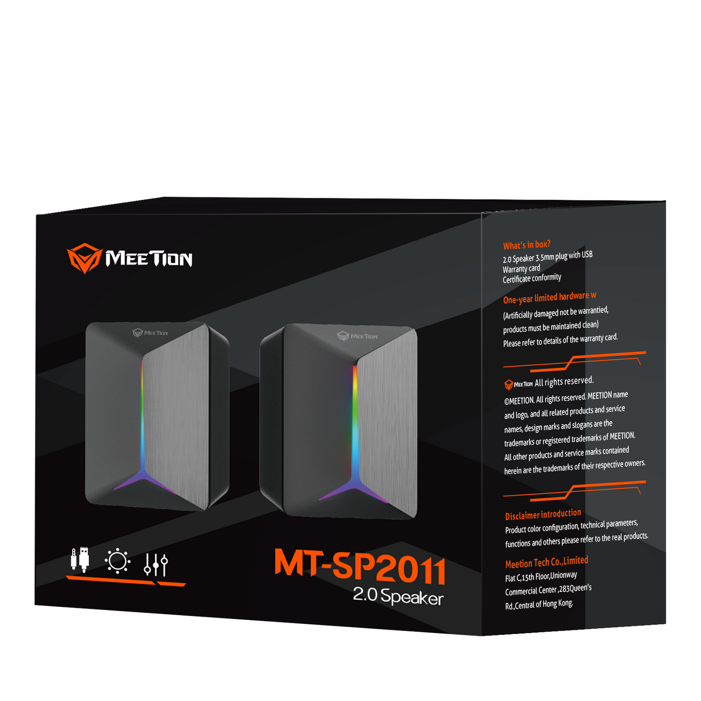 meetion sp 2011 gaming desktop speakers Gaming King