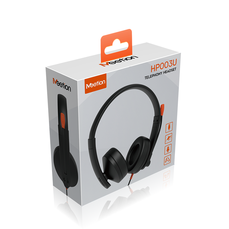 Meetion HP003U USB Wired Telephone Headset