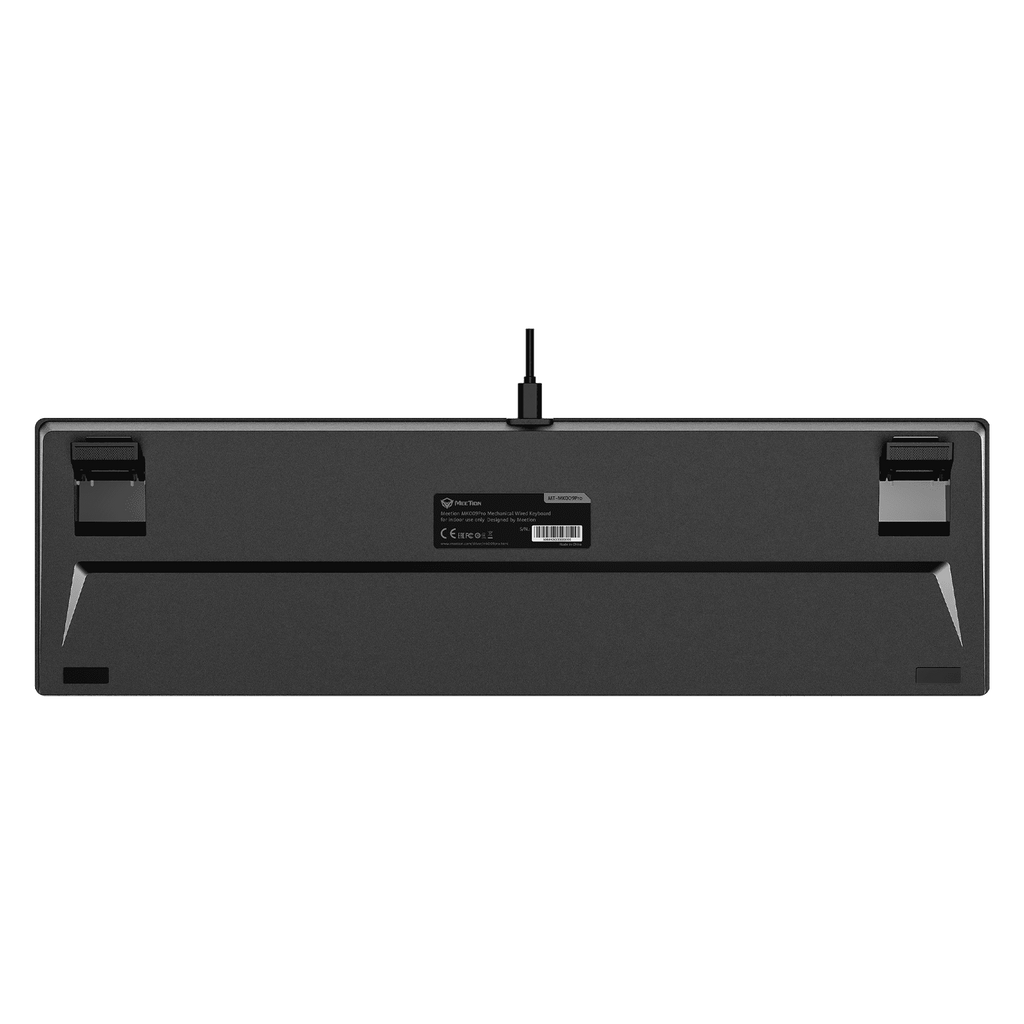Black electronic device with antennas on a clear background