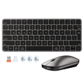 MEETION ikey C210 dual-mode wireless keyboard and mouse compatible with Mac OS, iPad OS, and iOS.