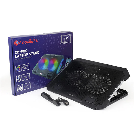 Coolbell CB-900 Cooling Pad For 14-17 Inch Laptops Gaming Notebook