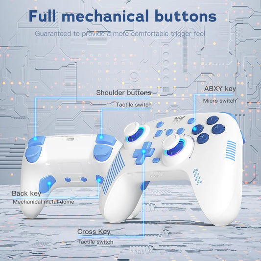 Onikuma C1 Wireless Bluetooth Pro Controller for Nintendo Switch – Available in Pakistan | Gaming King