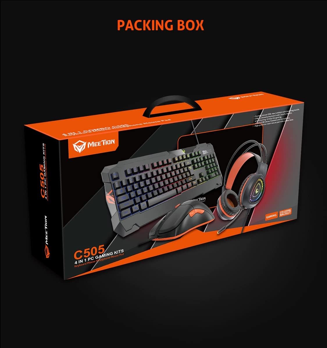 Buy Meetion C505 4 in 1 Gaming Combo in Pakistan 
Gaming King