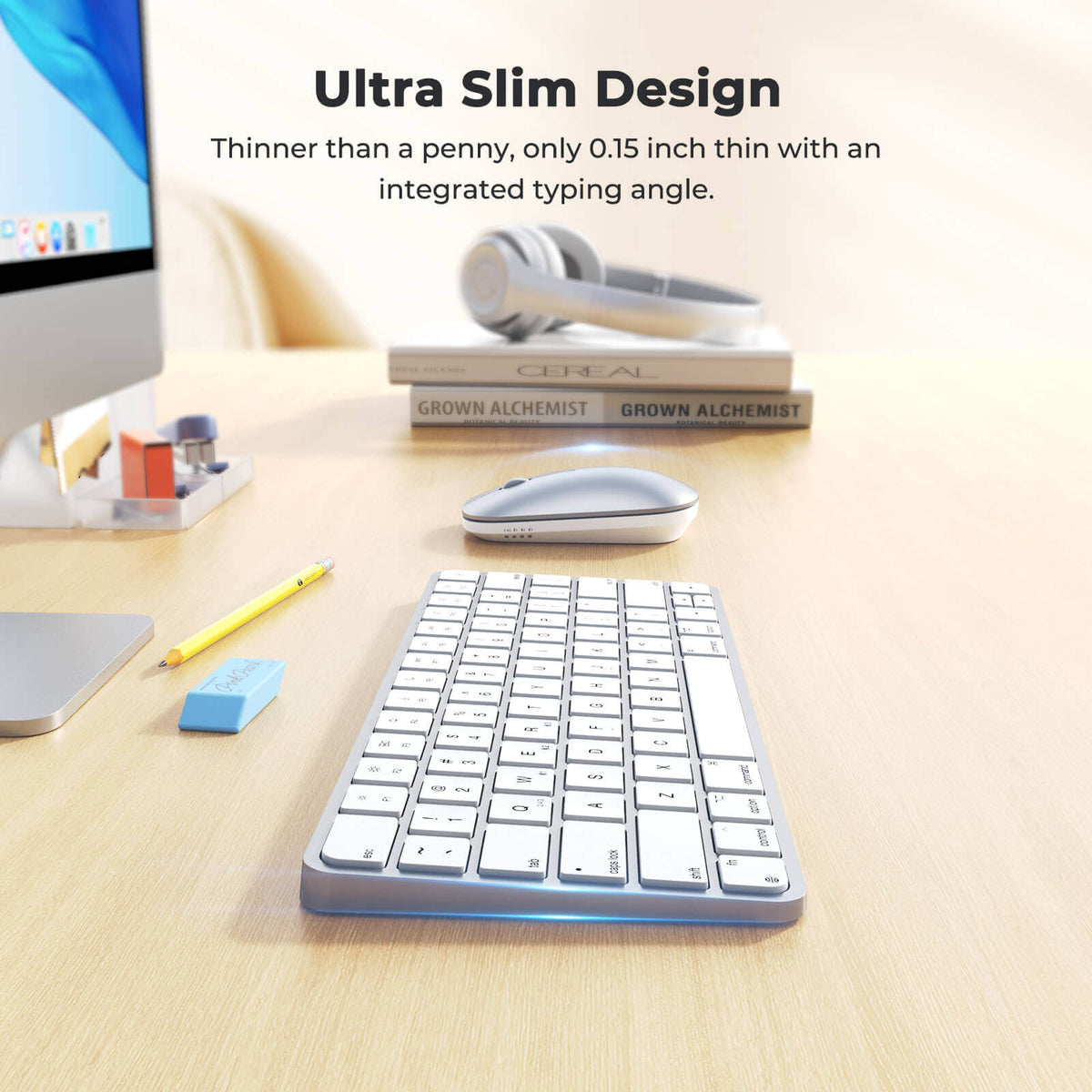 MEETION ikey C210 Wireless Keyboard and Mouse