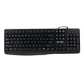 CoolBell Typix Wired Keyboard – High Precision Typing, Ergonomic Low-Profile Design & Durable Quiet Keys