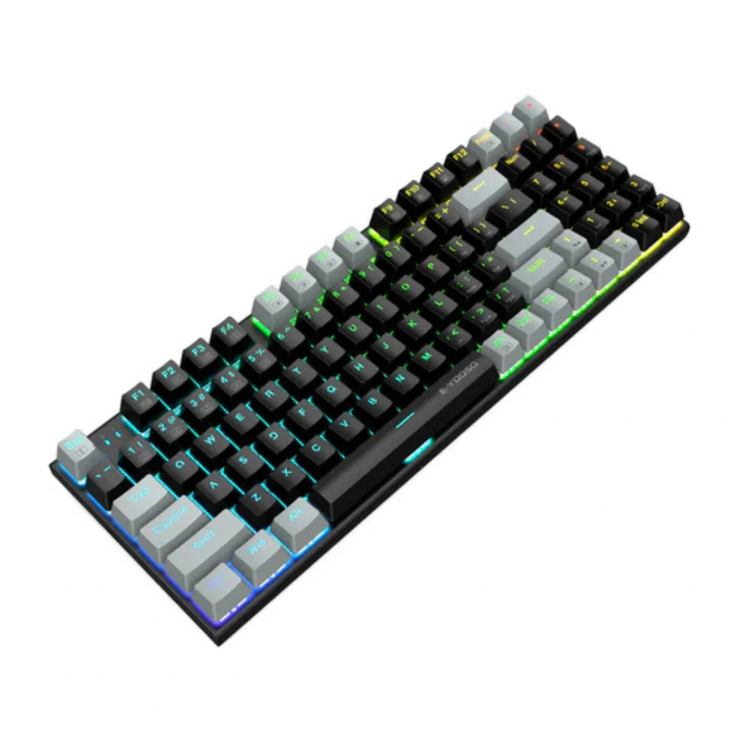 E-YOOSO Z-19 Black Gray RGB Mechanical Keyboard (Blue Switch)