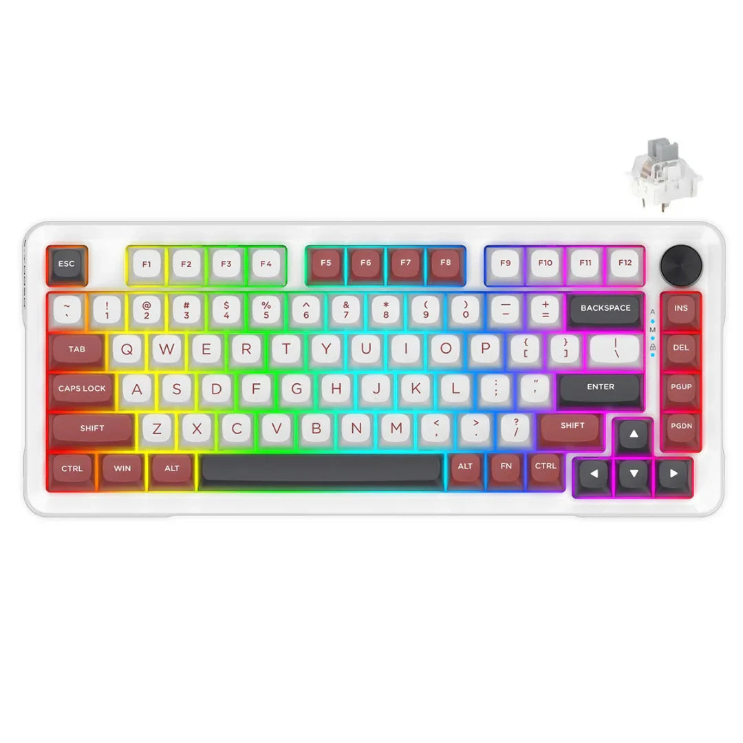 E-YOOSO Z-82 RGB 81-Keys Wired Hot-Swappable Mechanical Keyboard