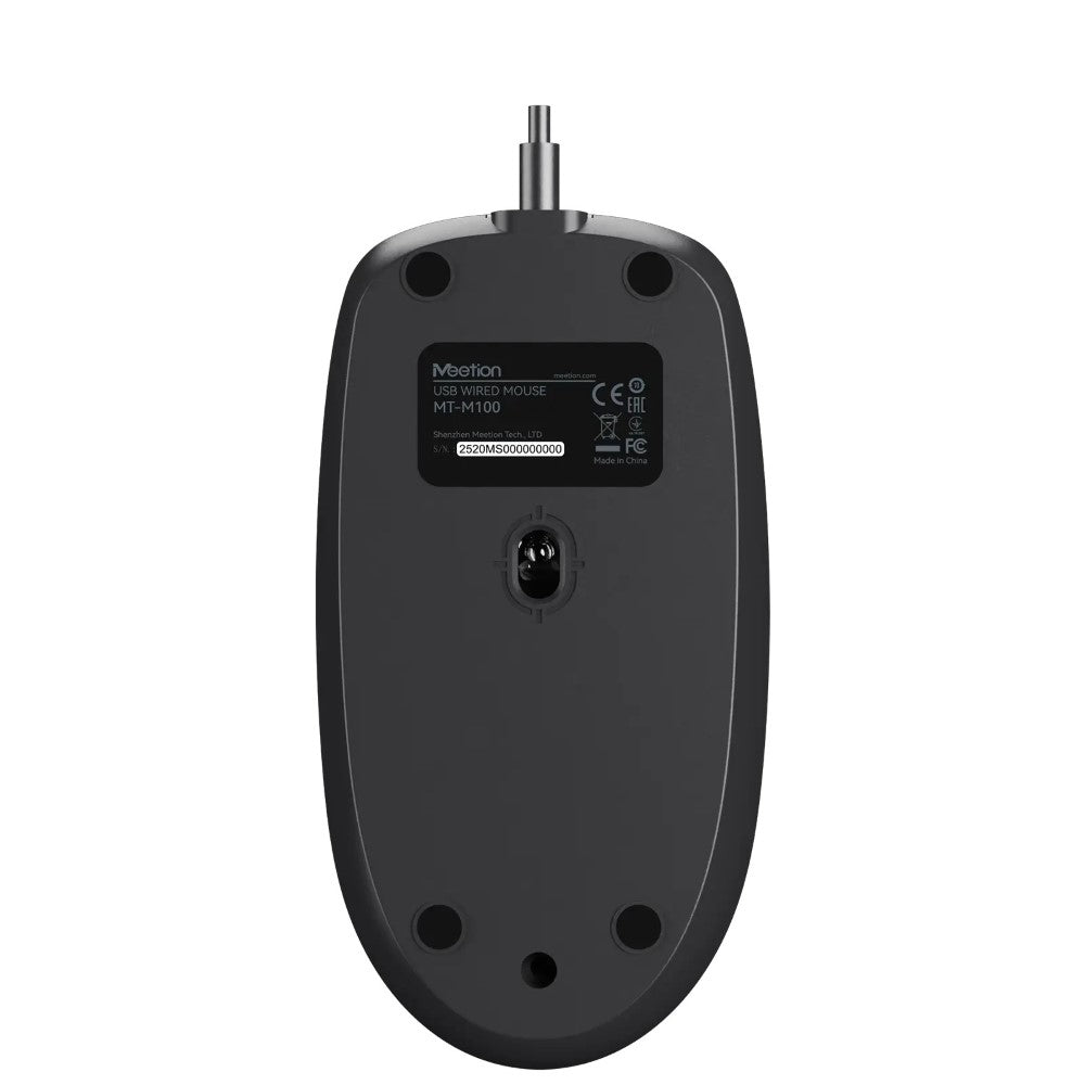 Meetion M100 Silent Optical Wired Mouse