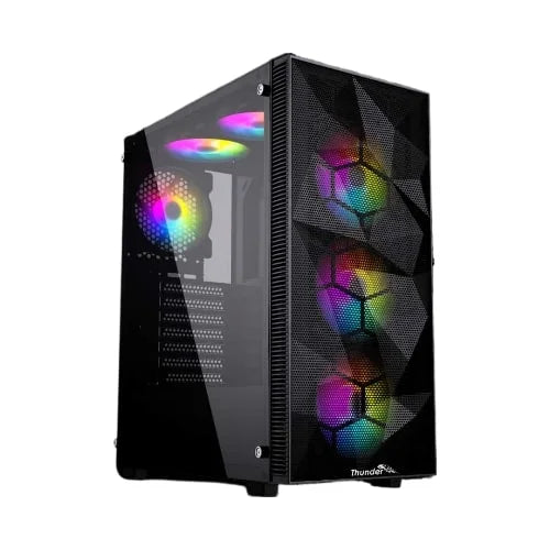 THUNDER TRIUMPH  Gaming Case + 3x 120mm ARGB Fans