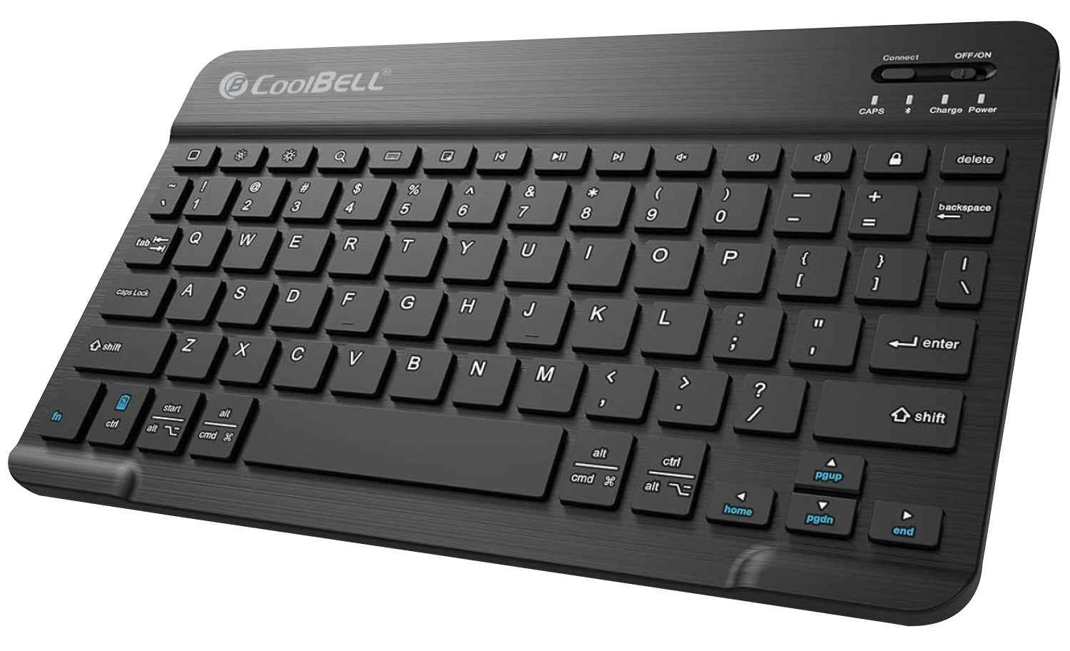 Coolbell Wireless Bluetooth Keyboard BK-01 | Slim, Rechargeable USB-C Keyboard for iPad & Tablets