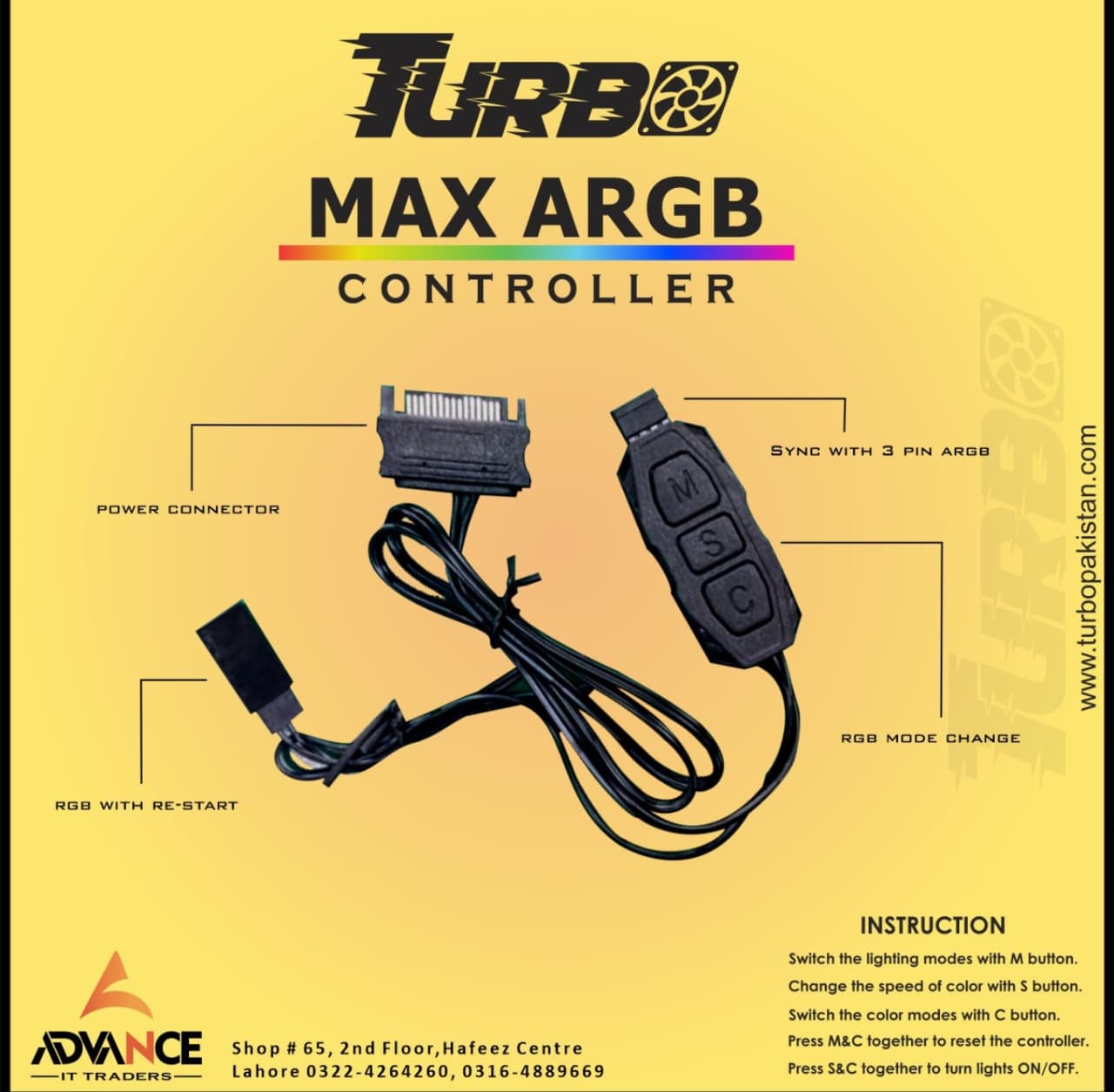 Turbo Max ARGB Controller