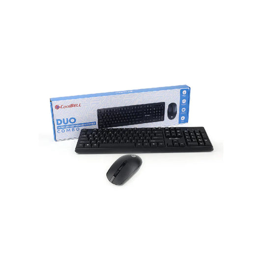 Coolbell Wireless Keyboard Mouse Combo for Improved Productivity