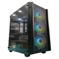 E-Dragon Syrax Mid-Tower ATX Gaming Case, 3x ARGB Fans Preinstalled