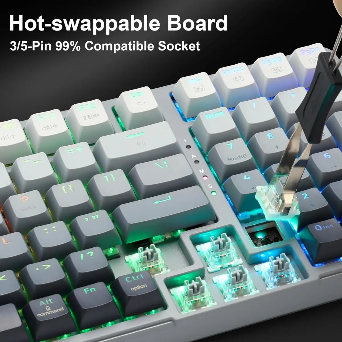 E-Yooso Z99 Wireless Tri-Mode Bluetooth Mechanical Keyboard