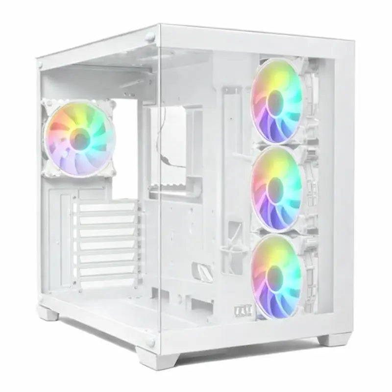 E-Dragon Light Fury EDG-1116 Mid Tower PC Case | 3x ARGB Fans Pre-Installed