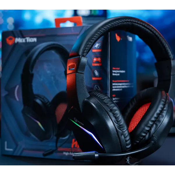 Buy Meetion HP022 Wired Gaming Headset RGB Active Noise Cancellation Gaming King