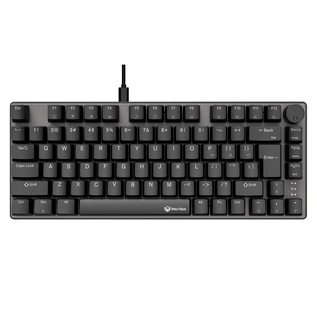 Meetion MK006 Pro 75% RGB Wired Mechanical Keyboard – Black