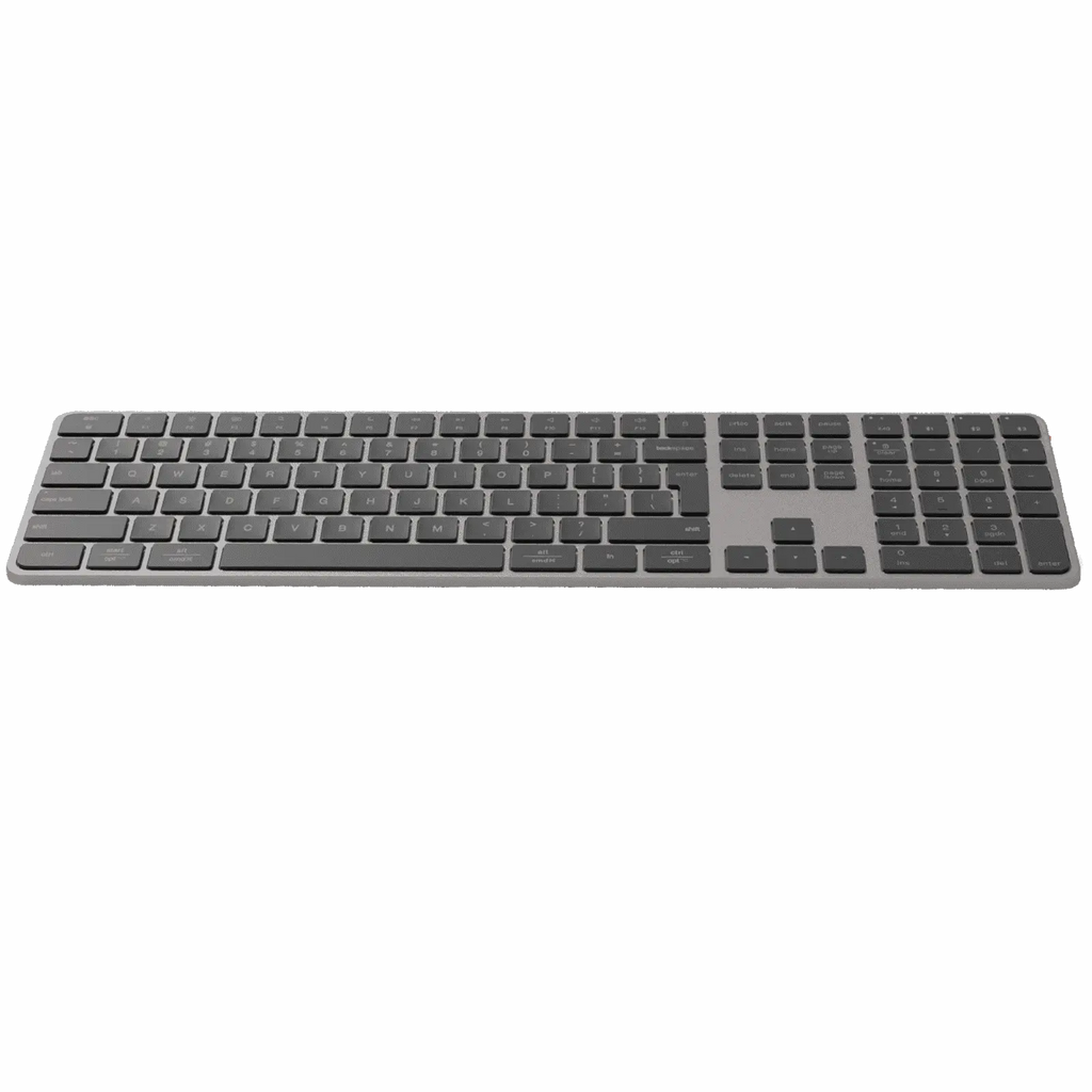 Meetion ikey K230 wireless keyboard supporting 2.4G and Bluetooth multi-device connectivity.
