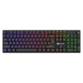 Gaming keyboard with RGB backlighting on a white background Gaming King