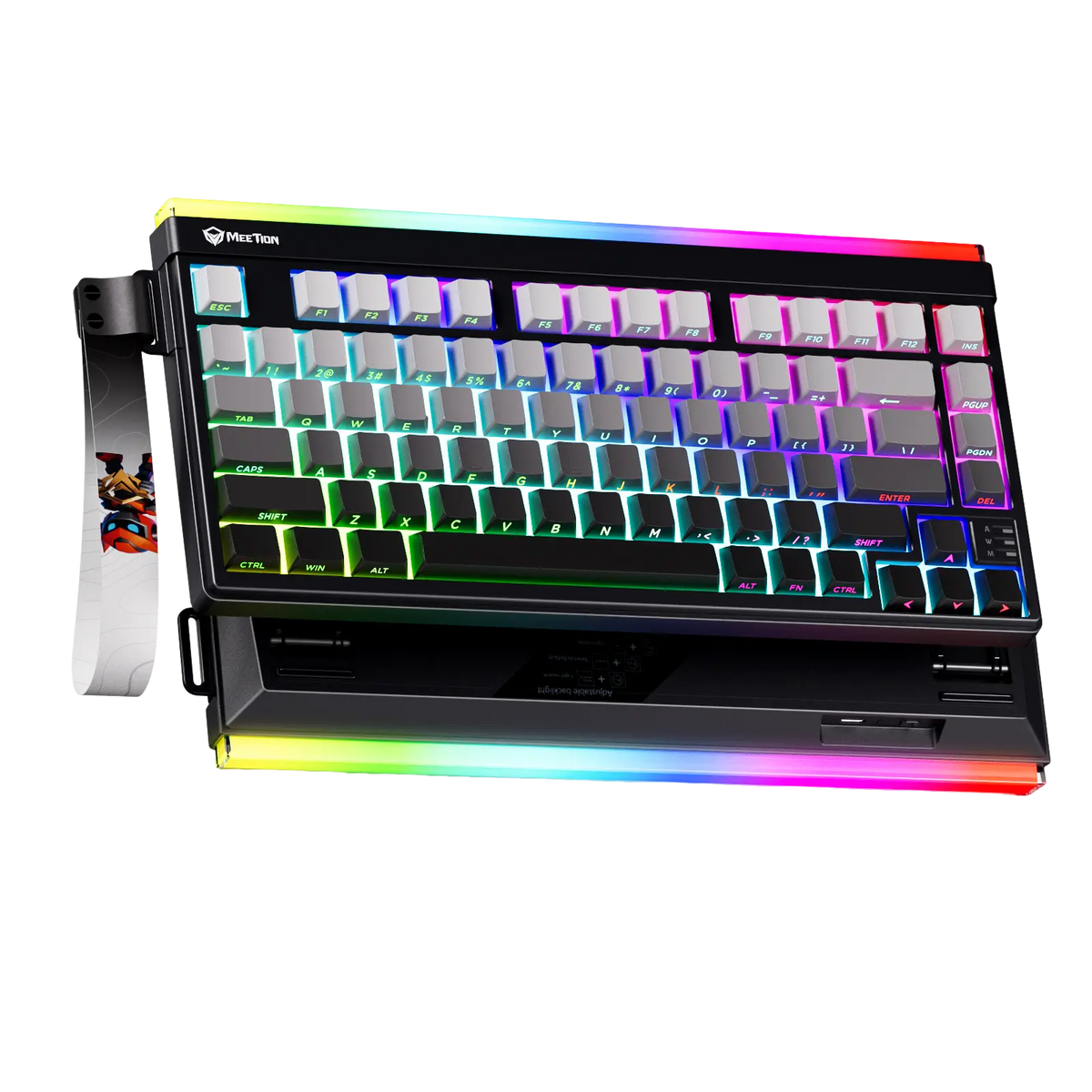 Meetion Vibekey B75 75% Wireless Gaming Keyboard Black in Pakistan 