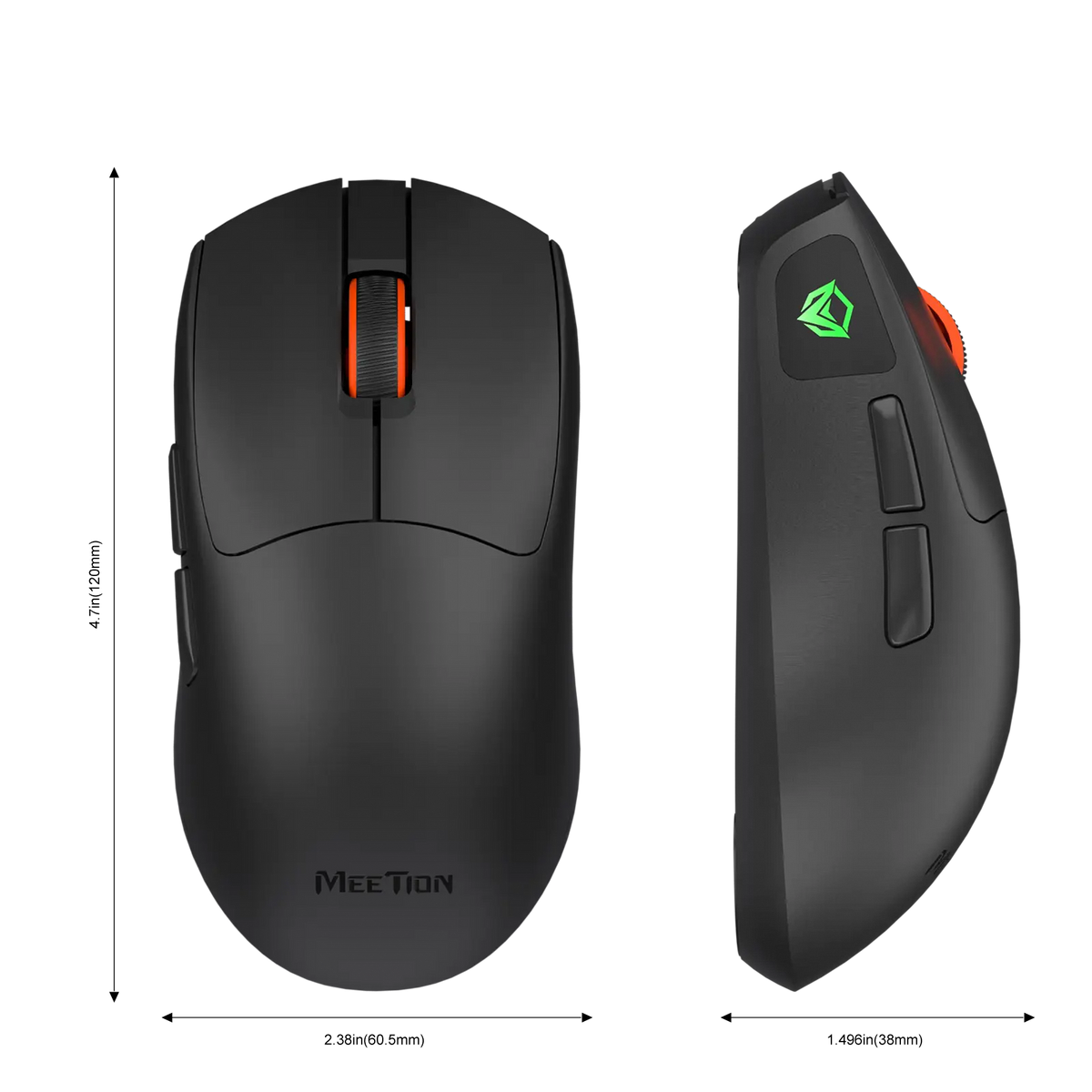 Meetion GW12 Triple-Mode Wireless Gaming Mouse