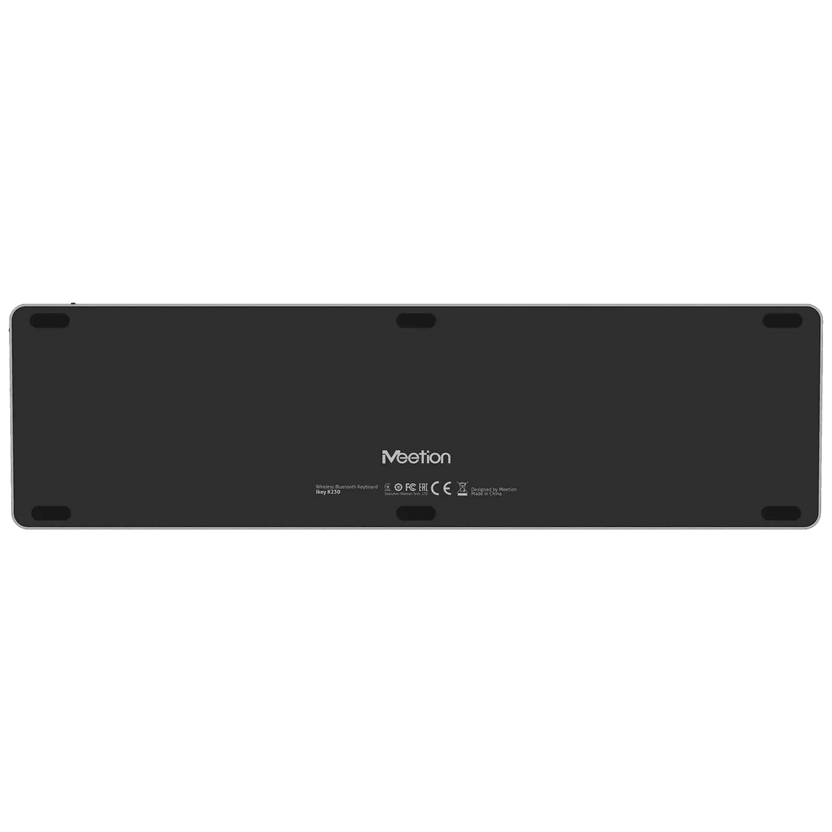 Meetion ikey K230 wireless keyboard supporting 2.4G and Bluetooth multi-device connectivity.