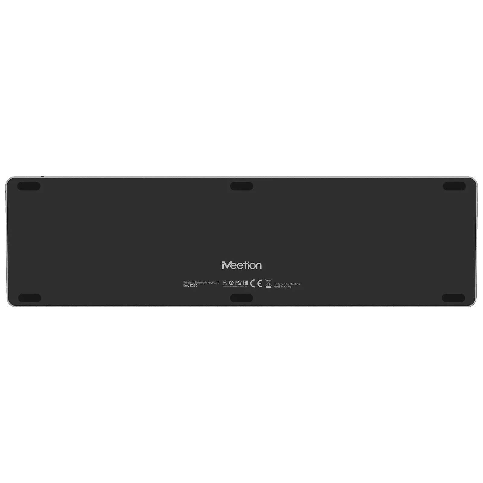 Meetion ikey K230 wireless keyboard supporting 2.4G and Bluetooth multi-device connectivity.