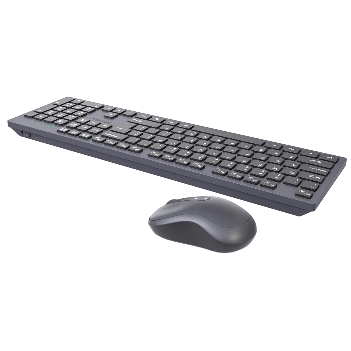 Meetion CW216 lightweight wireless keyboard and mouse combo for office and home workspace.