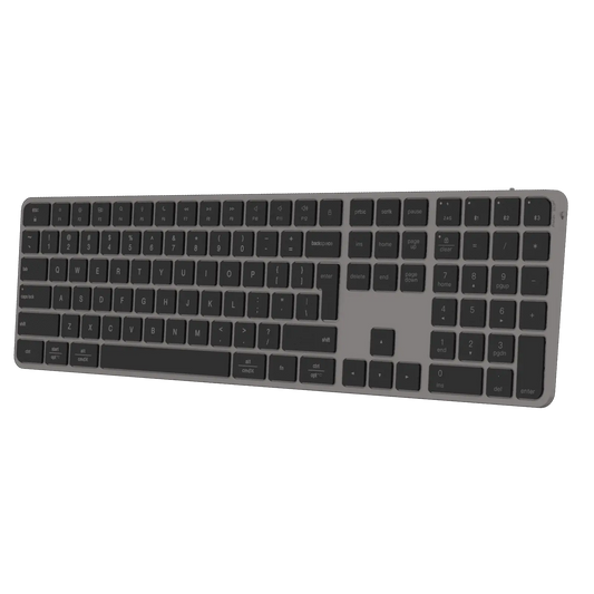 Meetion ikey K230 wireless keyboard supporting 2.4G and Bluetooth multi-device connectivity.