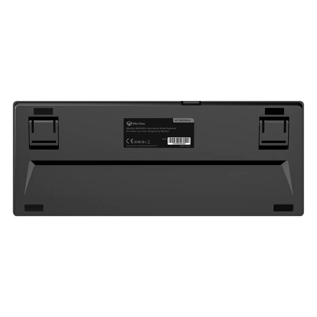Meetion MK006 Pro 75% RGB Wired Mechanical Keyboard – Black