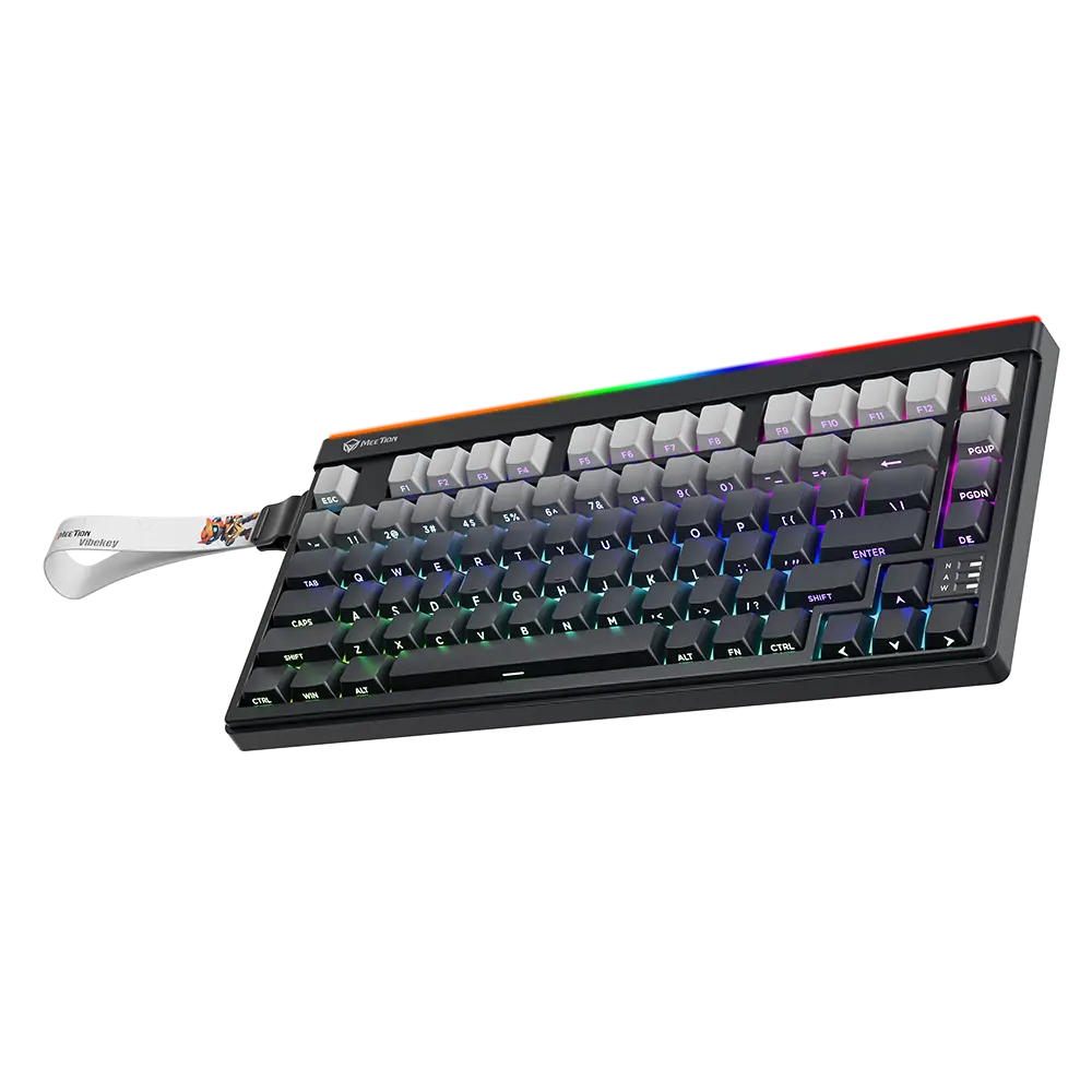 Meetion Vibekey B75 75% Wireless Gaming Keyboard Black in Pakistan 
