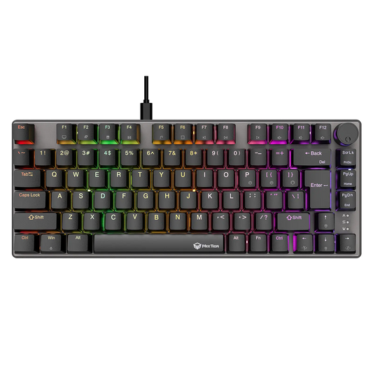 Meetion MK006 Pro 75% RGB Wired Mechanical Keyboard – Black